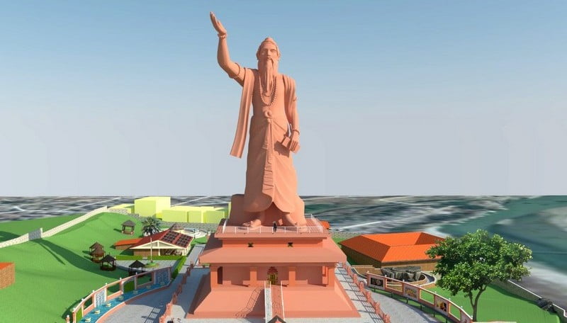 १०८ फिट व्यासमूर्ति निर्माण हुने