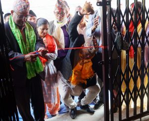 तनहुँ मगर समाज समितिको नबनिर्मित भबन उद्घाटन सम्पन्न नगरप्रमुख न्यौपानेद्वारा भवन उद्धाटन