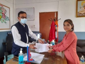 अखिल (क्रान्तिकारी) तनहुँको छात्रा विभागद्वारा जिल्ला प्रशासन कार्यालयमा ज्ञापनपत्र पेश