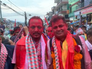 तनहुँको शुक्लागण्डकी नगरपालिकाको प्रमुखमा बुधबार साँझ नेपाली काँग्रेसका कृष्णराज पण्डित बिजयी भएका छ