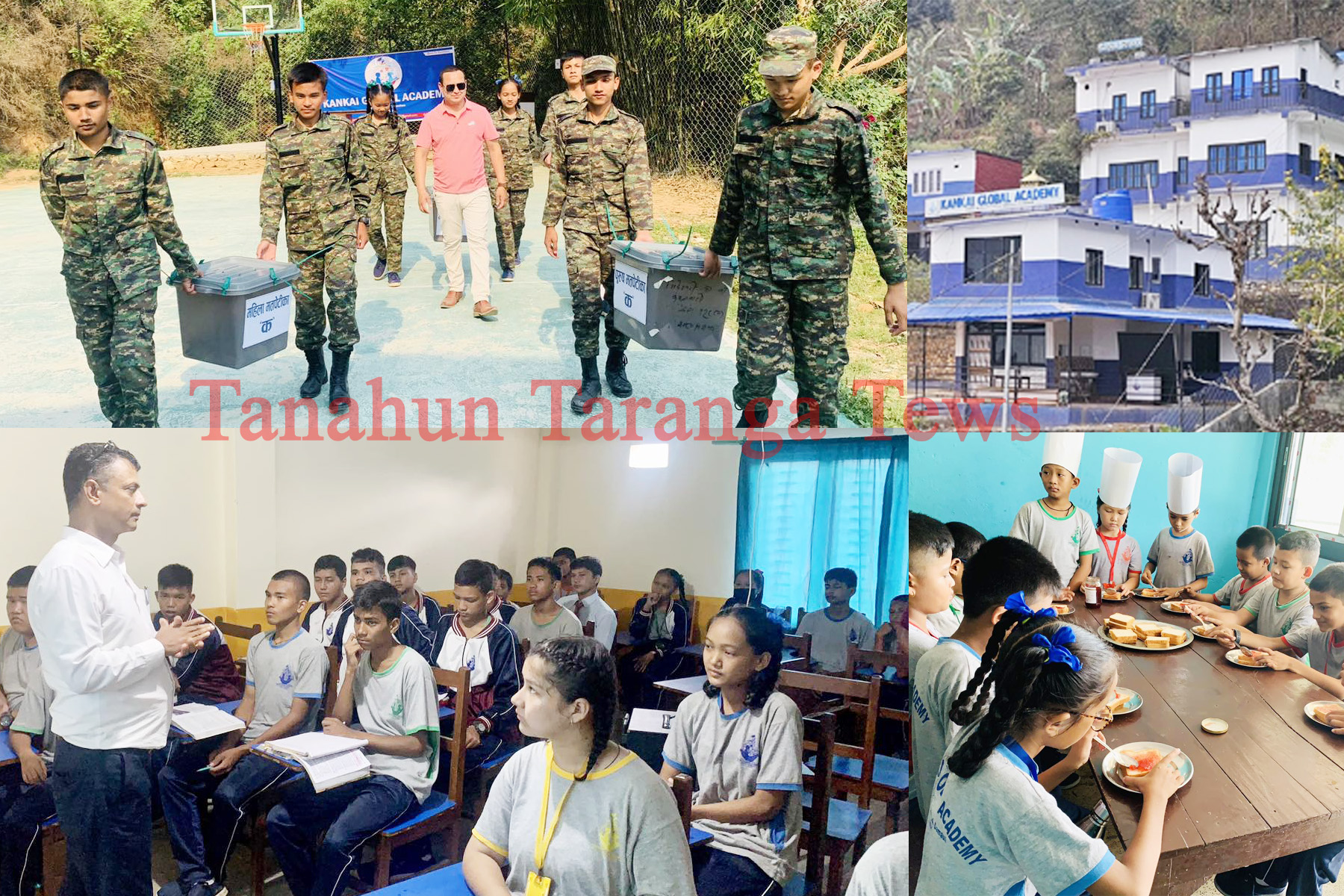 विद्मार्थीलाई प्रयोगत्मक शिक्षा लागु गर्दै कन्काई बिद्यालय
