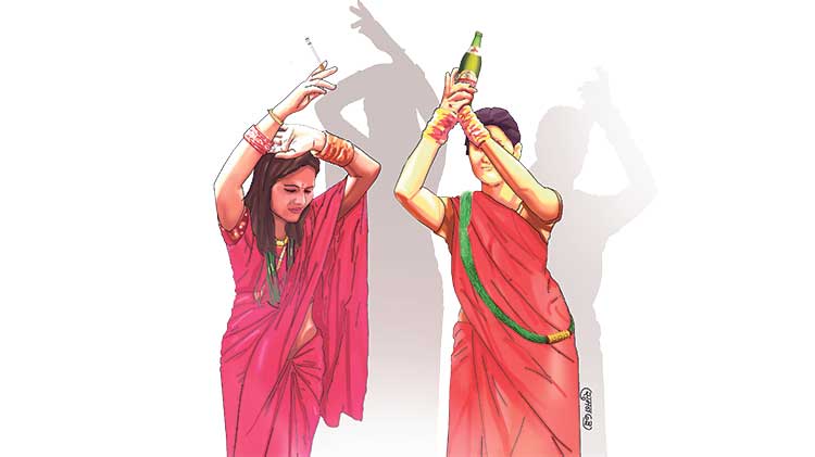 तीज : मौलिकता गुम्दै, विकृति मौलाउँदै